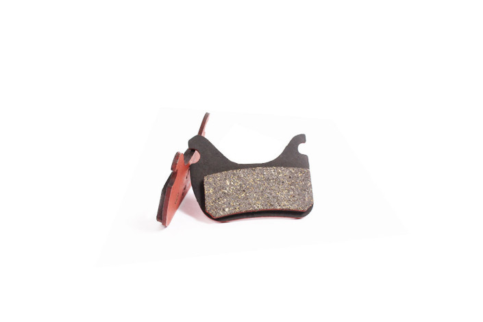 Red braking pads Br4ve e-MTB